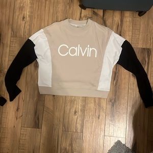 Calvin Klein cropped sweatshirt